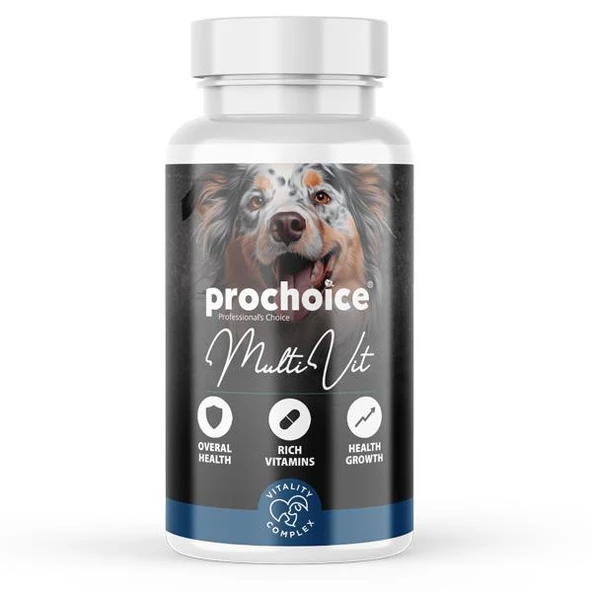 Prochoice Köpekler İçin Multivitamin Tablet 60 Adet ürün görseli 1