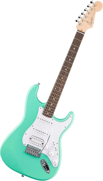 Squier Debut Stratocaster HSS Laurel Klavye Sea Foam Green Elektro Gitar ürün görseli 1