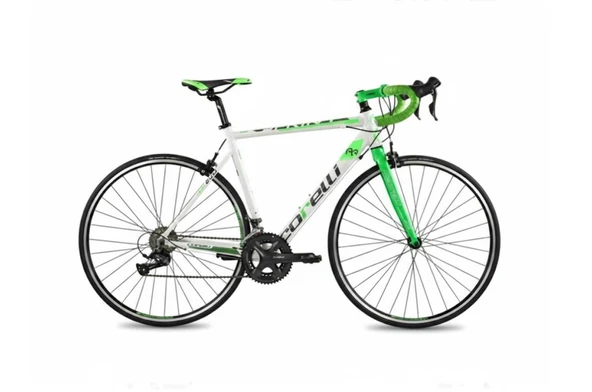 Corelli Boolva KR200 Claris 52cm 16 Vites Yol Yarış Bisikleti Beyaz Yeşil ürün görseli 1
