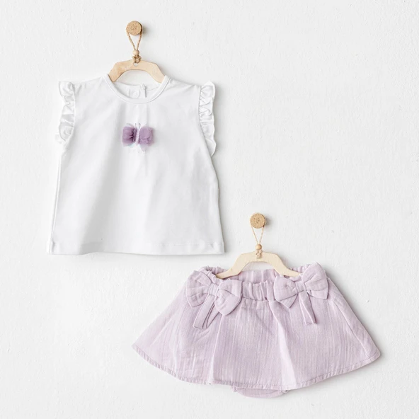 Kız Bebek Takım 2 Parça Set Magical Butterfly AC25575 ürün görseli 1
