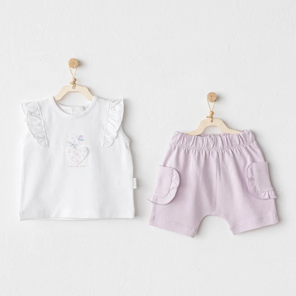 Kız Bebek Takım 2 Parça Set Magical Butterfly AC25581 ürün görseli 1