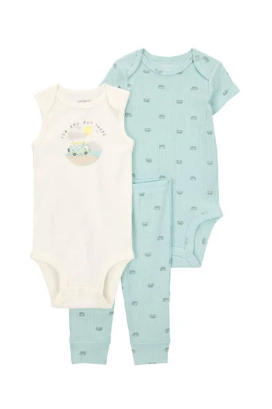 Layette Erkek Bebek Alt Üst Set 2'li Paket 1S359610 ürün görseli 1