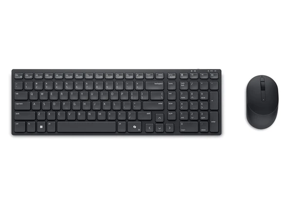 Dell Pro KM555 Sessiz Kablosuz Set Siyah - Resim 2