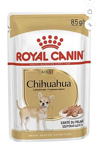 Royal Canin Chihuahua 85 gr 6'lı Yetişkin Köpek Yaş Maması ürün görseli 1