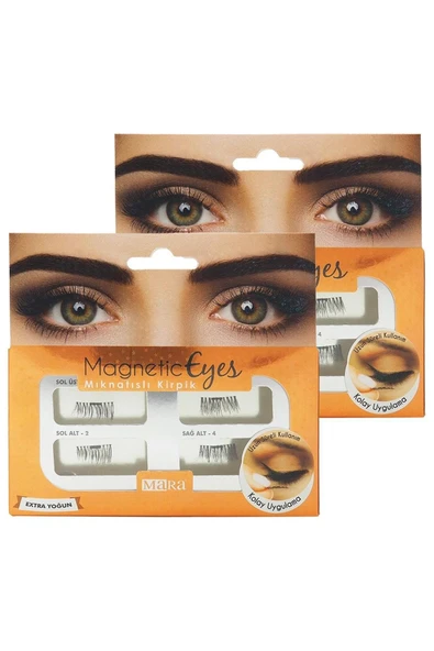 Magnetic Eyes Mıknatıslı Kirpik Ekstra Yoğun 2 Adet ürün görseli 1