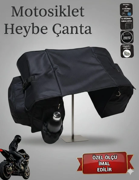 MOTOSİKLET CEPLİ HEYBE ÇANTA - Resim 2