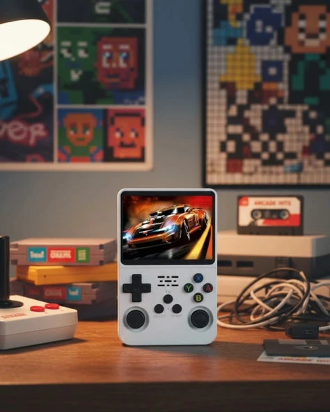 Klasik Oyun Konsolu 64 Bit İşlemci Ve Çift Kart Girişi Özellikli ürün görseli 1