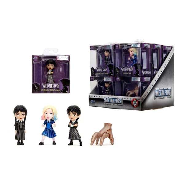 9385211300W01 Wednesday Figures 2 5die-cast op-culture collectible each 3(ADET FİYATIDIR) ürün görseli 1