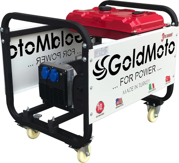 GoldMoto GM5.5BJBS Benzinli Jeneratör 5.9kVA Monofaze ürün görseli 1