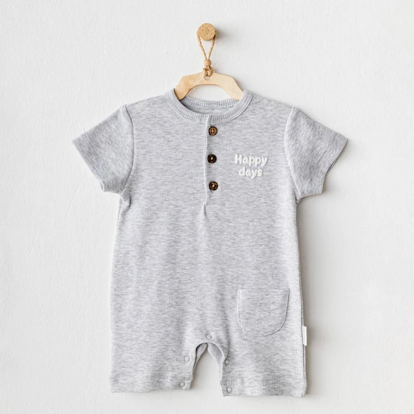 Erkek Bebek Tulum Romper Basic AC25893 ürün görseli 1