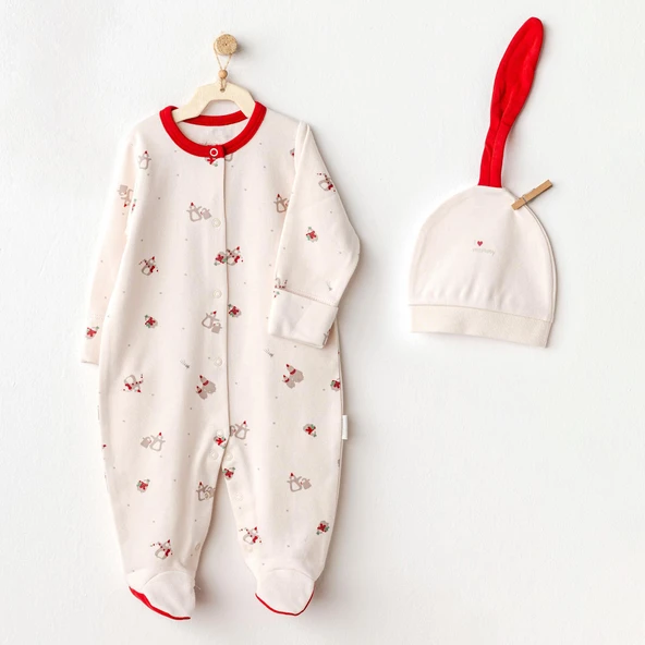 Bebek Tulum Takım Romper Hat Set Penguin AC25346 ürün görseli 1