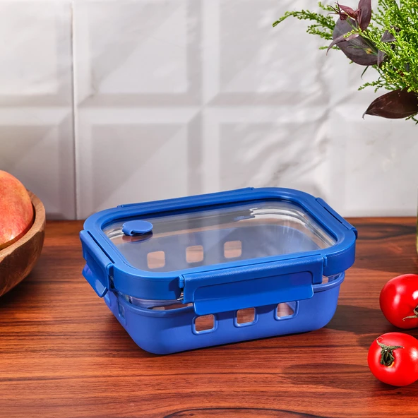 Emsan Smart 640 ml Borosilikat Saklama Kabı ürün görseli 1