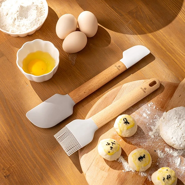 Emsan Soft Silikon Fırça Spatula Seti ürün görseli 1