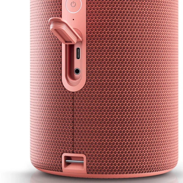Loewe Hear 2 Bluetooth Hoparlör Coral Red - Resim 5