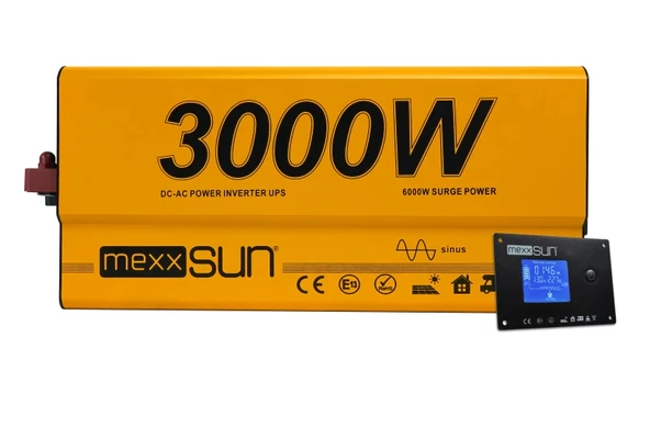 Tam Sinüs UPS (Remote Ekran) 12V 3000W ürün görseli 1