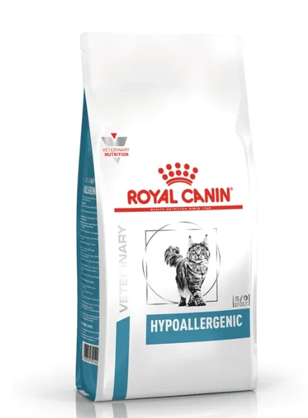 Royal Canin Hypoallergenic Kedi Maması 2.5 kg - Şiddetli Kaşıntı, Gıda Alerjisi ve Deri Yaraları İçin ürün görseli 1