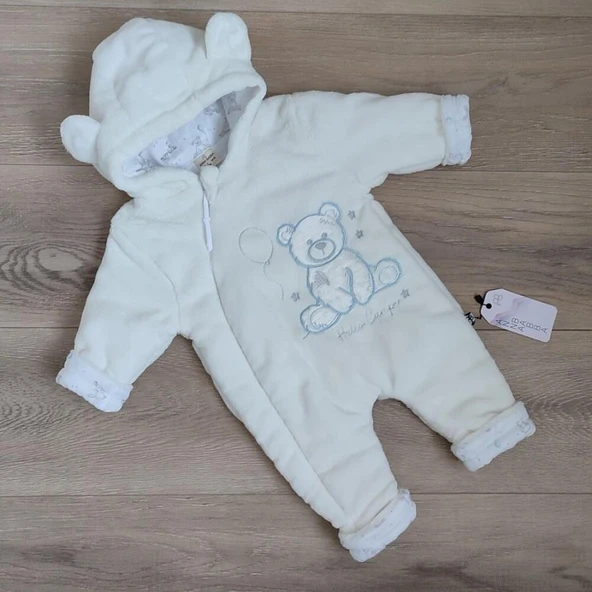 Erkek Bebek Ayılı Soft Uyku Tulum ANB-2130 ürün görseli 1