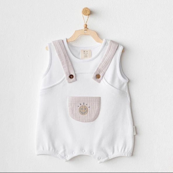 Bebek Tulum Romper Basic AC25901 - Resim 2