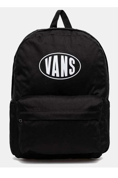 Vans Okul Sıft Çantası Off The Wall Logo Siyah ürün görseli 1