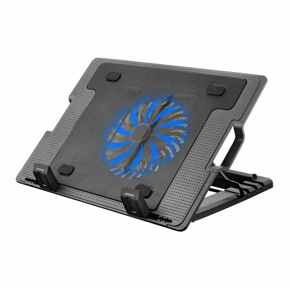 R - DATA RNC-55 14cm Tek Fan Notebook Soğutucu Siyah ürün görseli 1