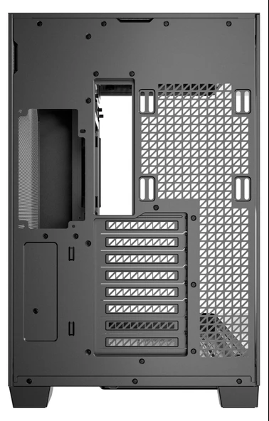 PTTAVM: ANTEC C8 CURVE WOOD Type-C 3.2, Ahşap (Ceviz Ağacı), Full
