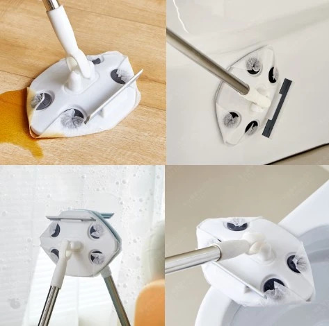 Islak Mendil Uyumlu Pratik Çek Çekli Mop - Resim 5