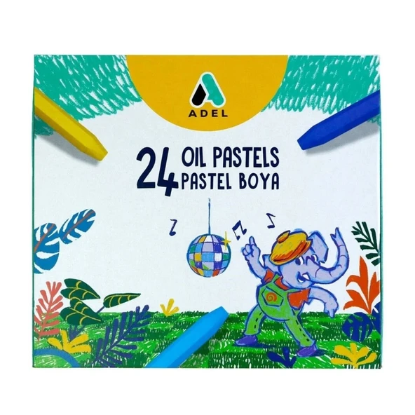 Adel 24lü Pastel Boya 428 0867 002 - Resim 2
