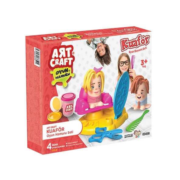 03458 KUAFÖR OYUN HAMUR SET - Resim 3