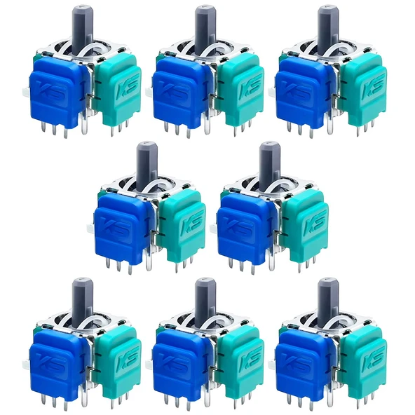 8 Adet Xbox One Hall Effect Analog Motor Xbox Kol Joystick Tamiri Xbox One Yedek Parça ürün görseli 1