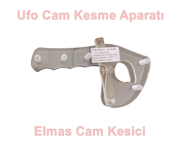 ENDER Elmas Cam Kesme Aleti İnfrared Elektrikli ve Ufo Soba Camı İçin 10mm - 23mm e Kadar ürün görseli 1