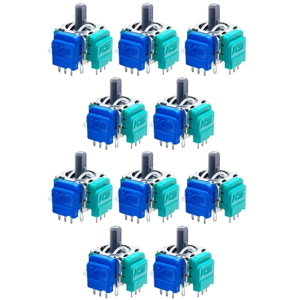 10 Adet Xbox One Hall Effect Analog Motor Xbox Kol Joystick Tamiri Xbox One Yedek Parça ürün görseli 1