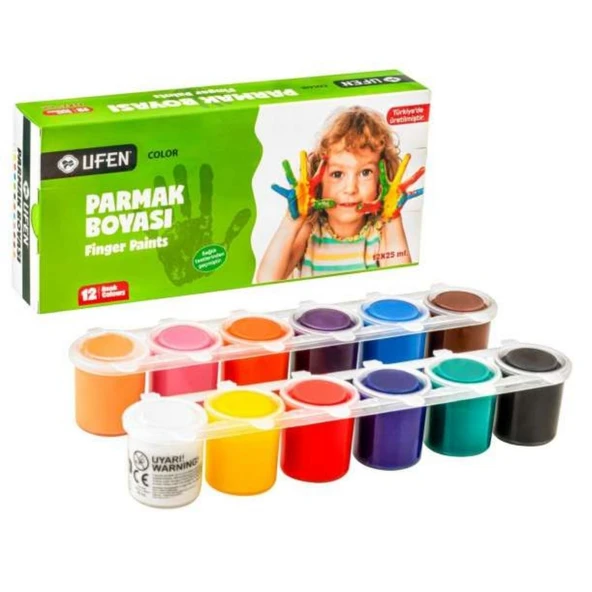 Ufen Parmak Boyası 12 Renk 70153 ürün görseli 1
