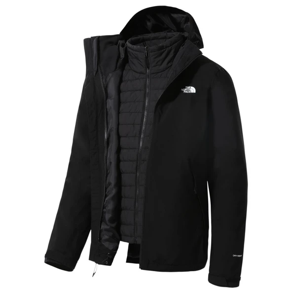 The North Face Carto Triclimate Kadın Mont Siyah ürün görseli 1