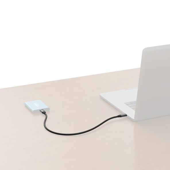 SmallRig 4788 USB-C (Düz) Veri Kablosu (35 cm) - Resim 3