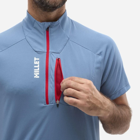 Millet KAMET Polartec® PowerDry™ Erkek Tişört MIV10455 QK.999 ürün görseli 1