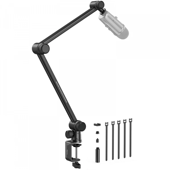 SmallRig 4303 Mikrofon Boom Kolu Masa Üstü Montajı ürün görseli 1