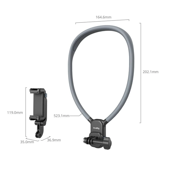 SmallRig 5128 Boyun Askısı Telefonlar için - Resim 2