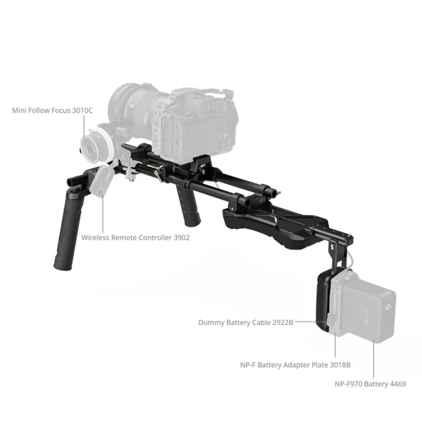 SmallRig 4480 Omuz Rig Kiti (Klasik Versiyon) - Resim 2