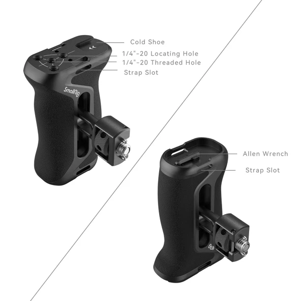 SmallRig 4346 Arri  Vidalı  Yan Sap - Resim 3