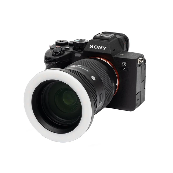 SmallRig 4873 Vibe P30 67mm Ring LED Video Işığı ürün görseli 1