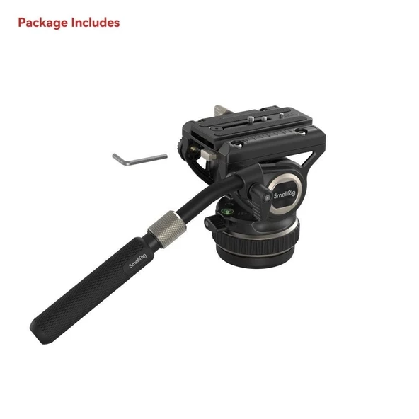 SmallRig DH10 4165 Video Tripod Kafası - Resim 2
