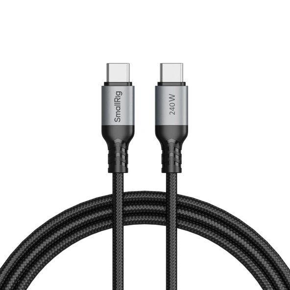 SmallRig 4908 240W USB-C (Düz)Güç Kablosu (100 cm) ürün görseli 1