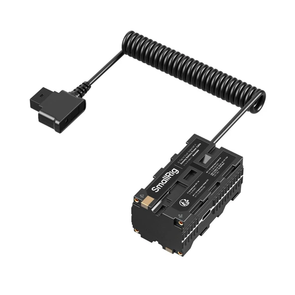 SmallRig 4884 D-Tap - Çift Taraflı NP-F Sahte Pil Güç Kablosu ürün görseli 1