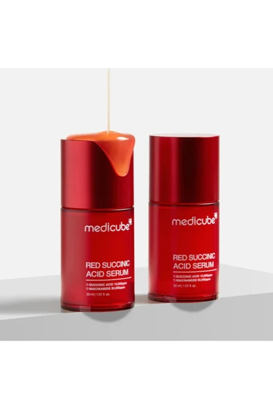 RED SUCCINIC ACID CLARIFYING SERUM 30ml - Resim 3