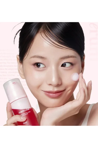 PDRN PINK COLLAGEN BUBBLE SERUM 95ml - Resim 3