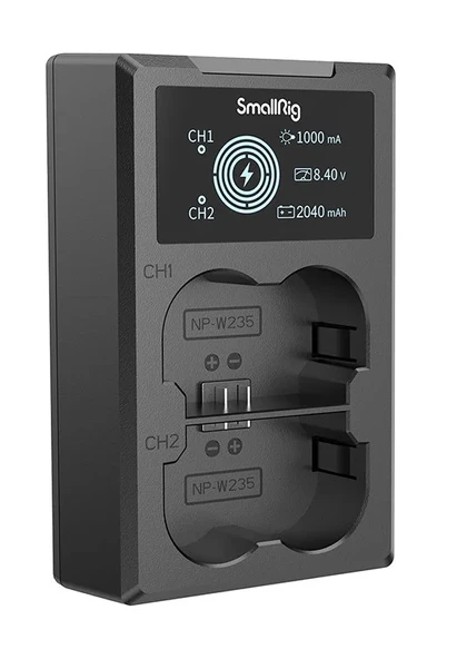 SmallRig 4085 NP-W235 Çiftli Şarj Cihazı ürün görseli 1
