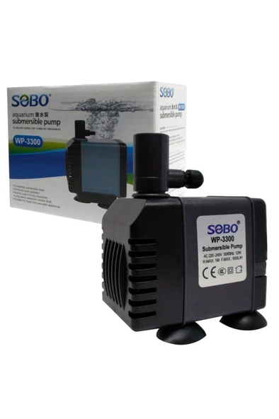 Sobo WP-3300 Kafa Motoru 12W-1M-600 L/H ürün görseli 1