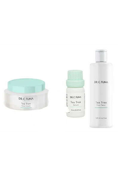Farmasi Dr.c.tuna Çay Ağacı Yağı Yüz Kremi Çay Ağacı Yağı Tonik Çay Ağacı Yağı Serum ürün görseli 1