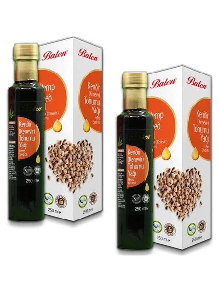 Balen Kendir Kenevir Tohumu Yağı 250 ml 2 Adet ürün görseli 1