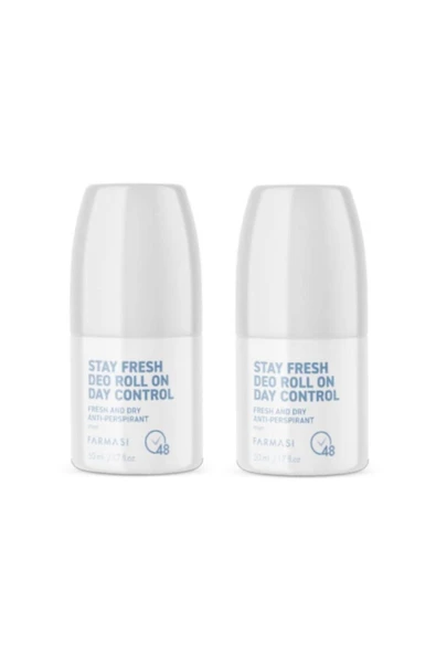 Farmasi Ikili Antı-perspırant Day Control Deo Roll On 50 Ml ürün görseli 1